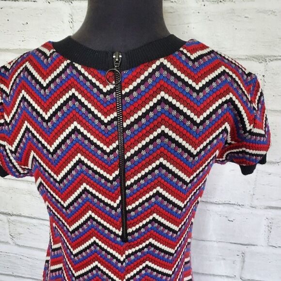 Zara tight knit stretchy short-sleeve dress medium - Picture 9 of 11